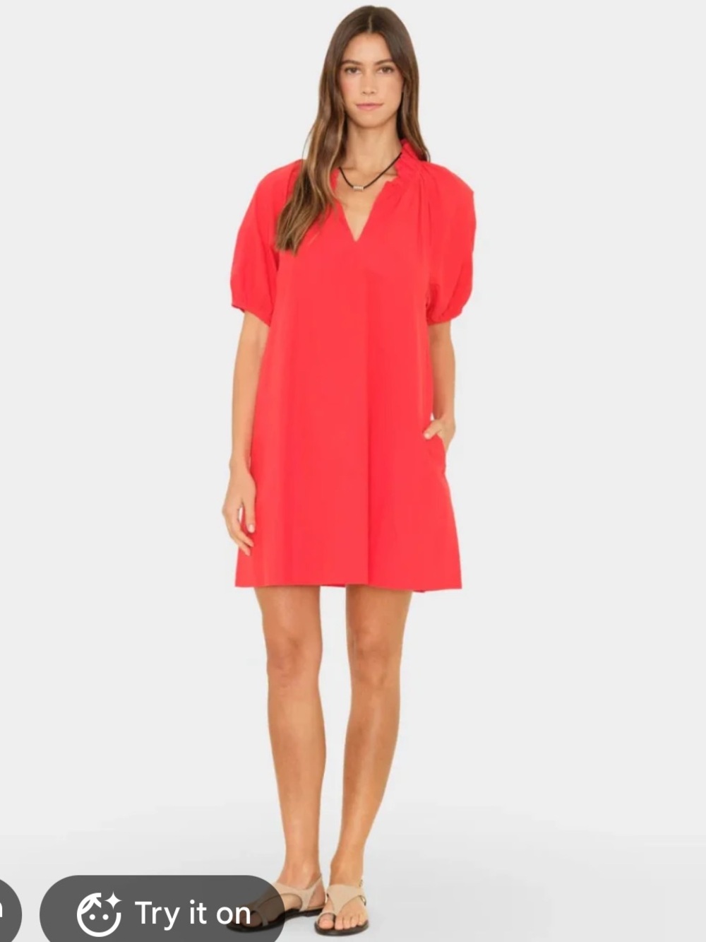 Xirena Ruffled Neck Women’s dress-small